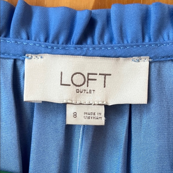 NWT Loft  Delicate Blue Women's Dress - Size 8 - Picture 6 of 11